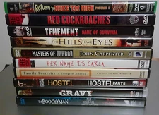 10 Disturbing Horror Films on DVD  * SEE PHOTO AND ITEM DESCRIPTION