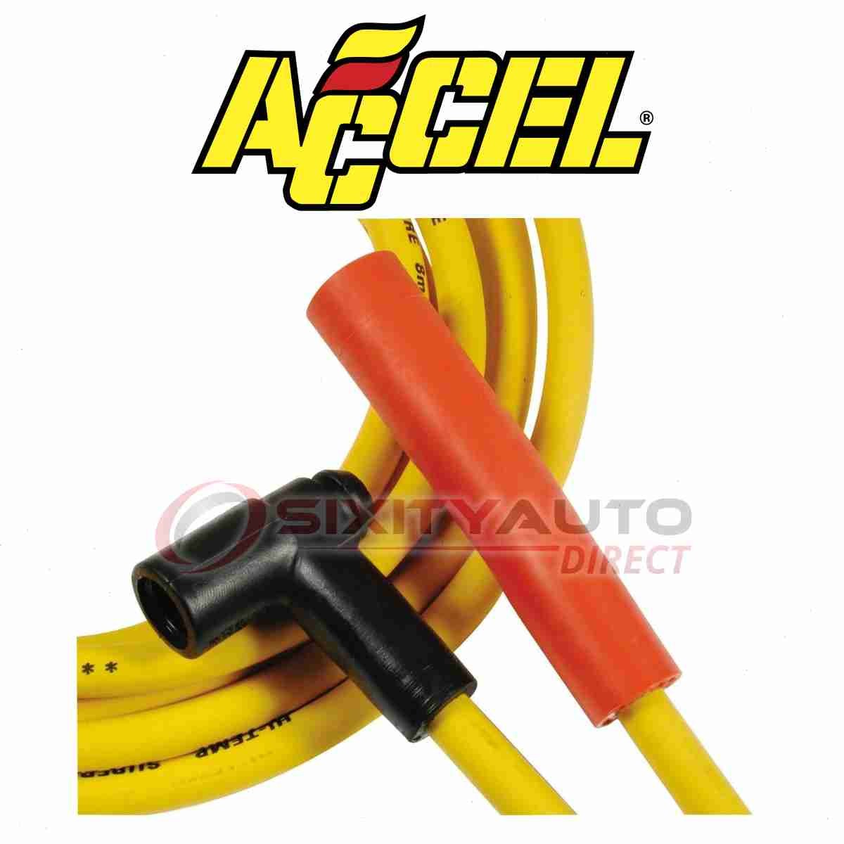 ACCEL Spark Plug Wire Set for 1976-1979 Chevrolet C10 7.4L V8 - Ignition oa
