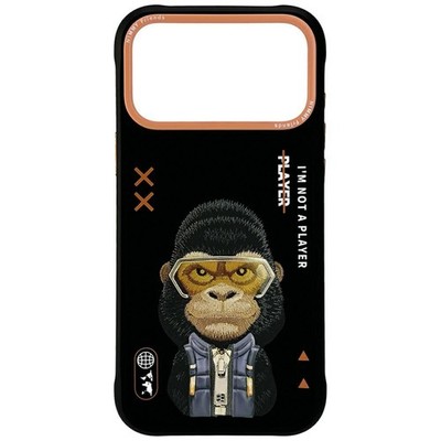 Nimmy Cool&Cute 2.0 Gorilla-Hülle für iPhone 17 Pro Schwarz