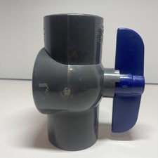 PVC Ball Valve 150psi KBI EBVG-2000 S Non threaded 