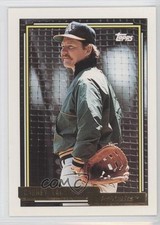 1992 Topps Gold Carney Lansford #495 0a0