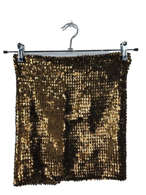 ASOS Mini-jupe Dames Jupe T EU 38 doré style décontracté - Photo 1/4