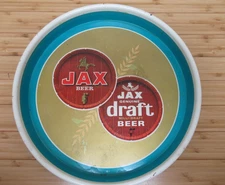 Vintage 13" Jax Genuine Draft Beer Serving Beer Tray