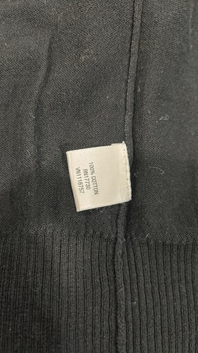 Cherokee cardigan bambina nero maglione manica lunga taglia 10/12 - Foto 3 di 5