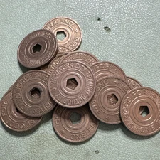 1995-2003 New York City NYC Subway Token Sz Of 25c - 1 Token Five Boroughs