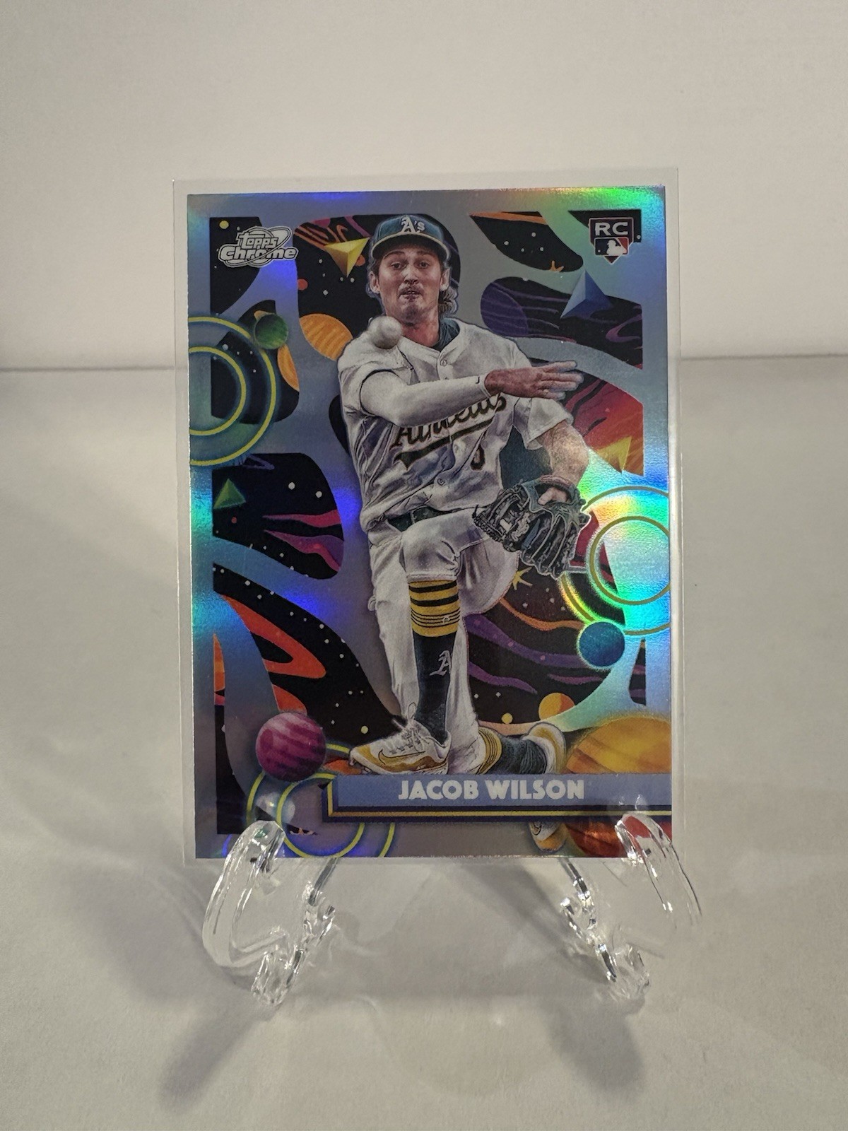 2025 Topps Cosmic Chrome - Jacob Wilson #139 Refractor (RC) (Z)