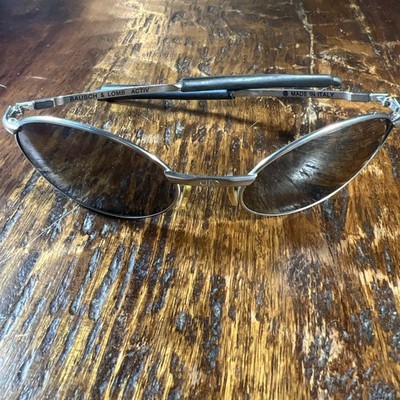 Vintage Killer Loop ACTIV Bausch & Lomb Sunglasses Made In Italy  