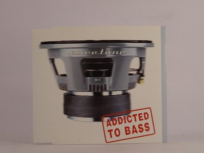PURETONE ADDICTED TO BASS (K49) 3 Track CD Single including Picture Sleeve GUSTO