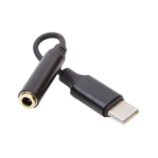 USB Type C to 3.5mm Female Headphone Jack Adapter Hi-Res DAC Cable Adapter