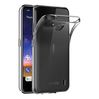 Schutz Hülle Für Nokia 2.2 Handy Tasche Slim TPU Silikon Cover Case Transparent