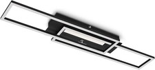 Briloner CCT LED Wall and Ceiling Light Black LED/40W (3145-014)