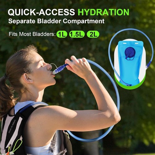 RISEMART Running Vest, Running Hydration Vest for for Women and Men, Running Bac - Picture 3 of 7