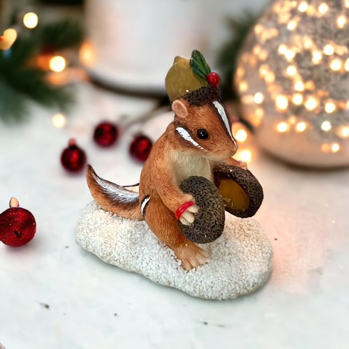 Charming Tails Christmas Chauncey’s Noise Makers Chipmunk Fitz And Floyd - Bild 1 von 6