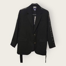 Future Collective Target Coat Blazer Women's  Size Small Color Black