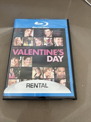 Valentine's Day Blu-Ray Rental Case Edition -2010 - New