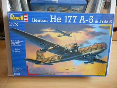 Modelkit Revell Heinkel HE 177 A-5 & Fritz X on 1:72 in Box