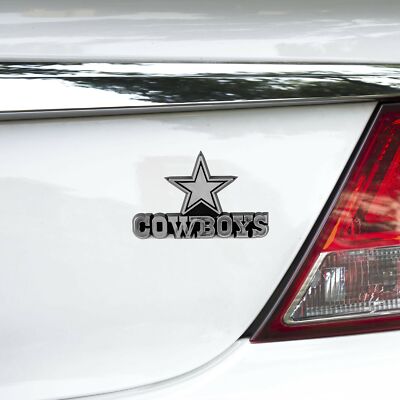 Fanmats 60266 Dallas Cowboys Molded Chrome Plastic Emblem