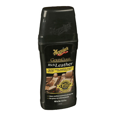 Meguiar s Gold Class Rich Leather Cleaner & Conditioner, 400ml Meguiars G17914EU