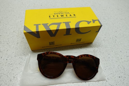 Invicta Sunglasses Unisex Sunglasses #23867-BOL-05 CAT tortoiseshell - Picture 2 of 7