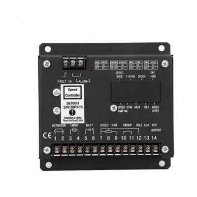 Electronic Speed Control Panel Module Controller S6700H Diesel Engine Generator