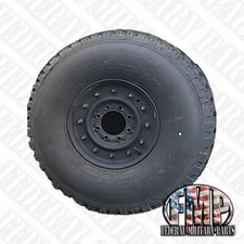 Military Humvee 50-70 Spare Tire 8 Lug 12 Bolt Rim 37 Goodyear Mt M998 Military Humvee 50-70 Spare Tire 8 Lug 12 Bolt Rim 37 Goodyear Mt M998