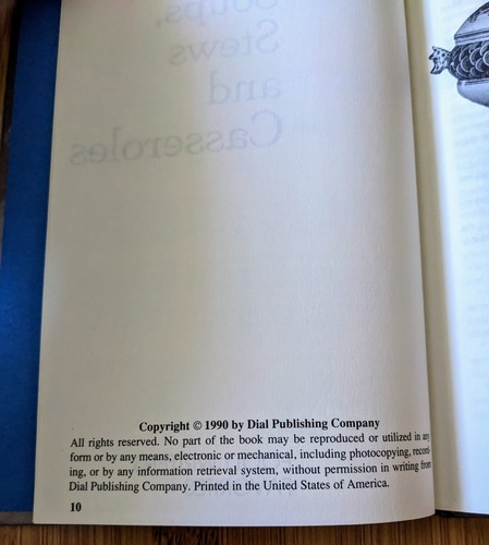 Soups, Stews and Casseroles: A Benefit for MADD by Food Writers Favorites (1990) - Picture 2 of 3