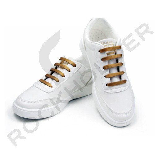 Silicone Elastic Shoelaces Rubber No Tie Shoe Lace Trainer Shoes Kids & Adult UK - Picture 62 of 63