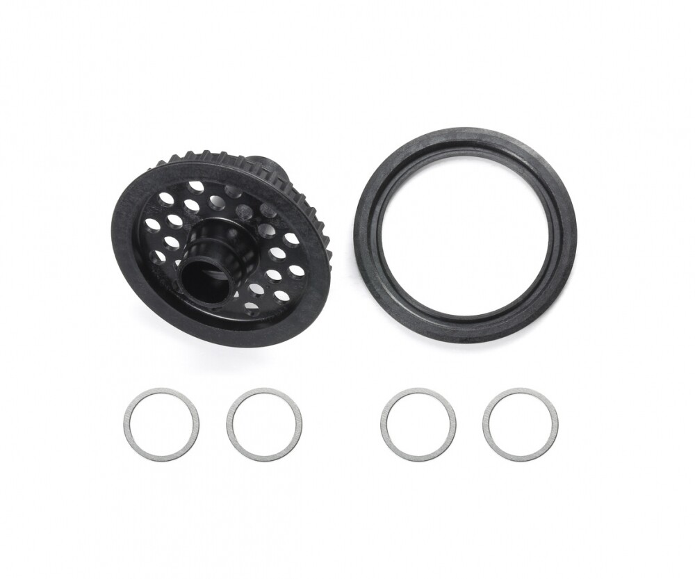 Tamiya 300051642 - TRF420/TA07 37T Belt Pulley Star. Durchtr. - New
