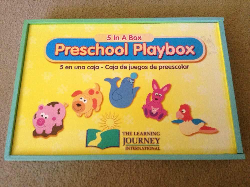 Used The Learning Journey International 5 In A Box Preschool