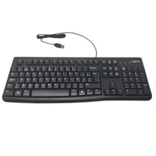 Image of Logitech K120 Wired USB Keyboard French/Belgian AZERTY Black 920-002525