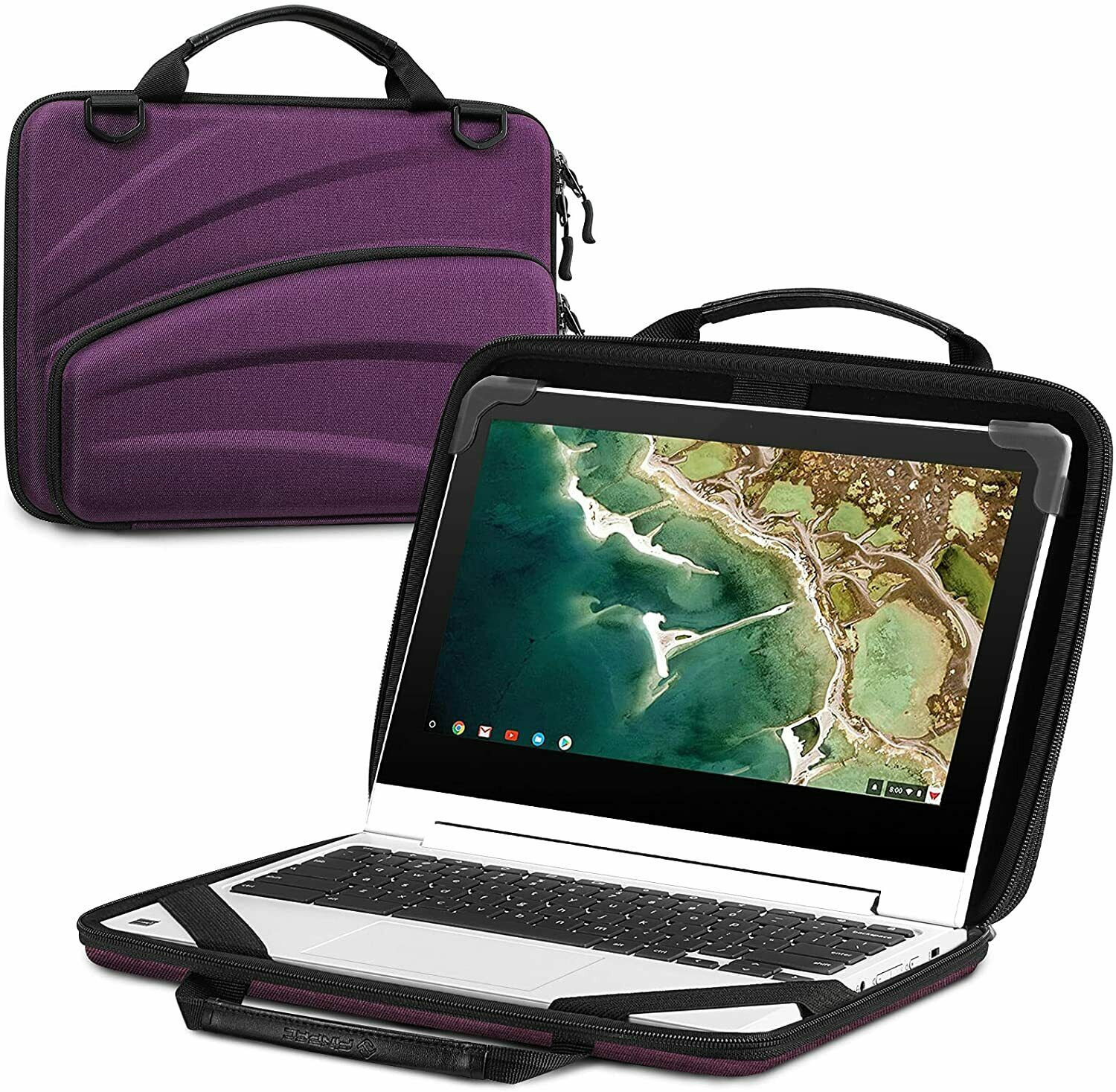 11-11.6 Inch Chromebook Sleeve Case Protective Briefcase Sho