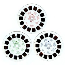 Vintage 2003 MOUNT RUSHMORE Black Hills SD 3D Tour VIEW-MASTER 3-Reel Set 35277