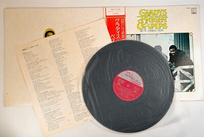 Gladys Knight & The Pips Best Collection Vinyl Records 1974 with