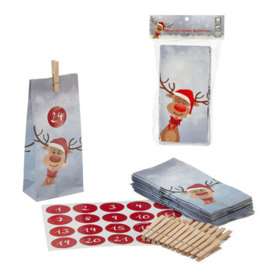 Bastelter Adventskalender Set ''Renna Ole''