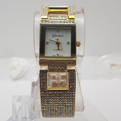 Geneva Platinum Watch Quartz Movt Geneva Platinum Women's Watch