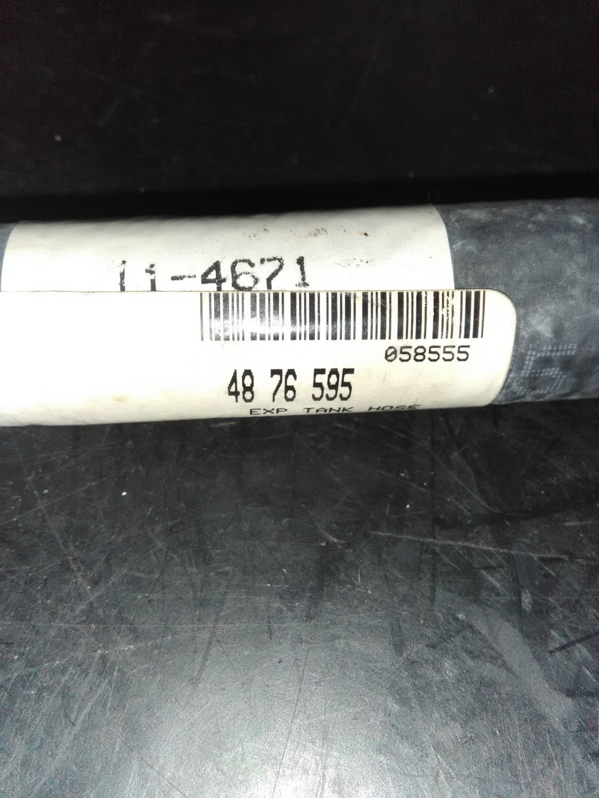 New MacKay Engine Coolant Recovery Tank Hose 4876595 Saab 900 9-3 