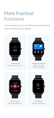 Haylou RS4 smart watches Global version Blood oxygen monitor 12 Sport Models Hea