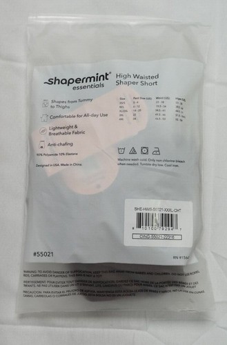 Shapermint Essentials Women's High Waisted Shaper Short Sizes: XS/S-4X - Picture 16 of 39