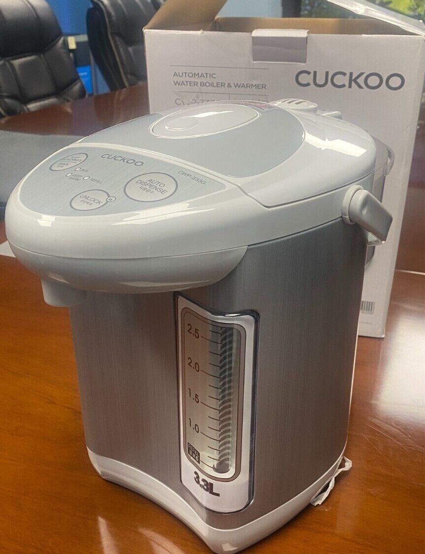 CUCKOO CWP-333G | 3L Hot Water Dispenser for Coffee, Tea, Instant Noodles & More