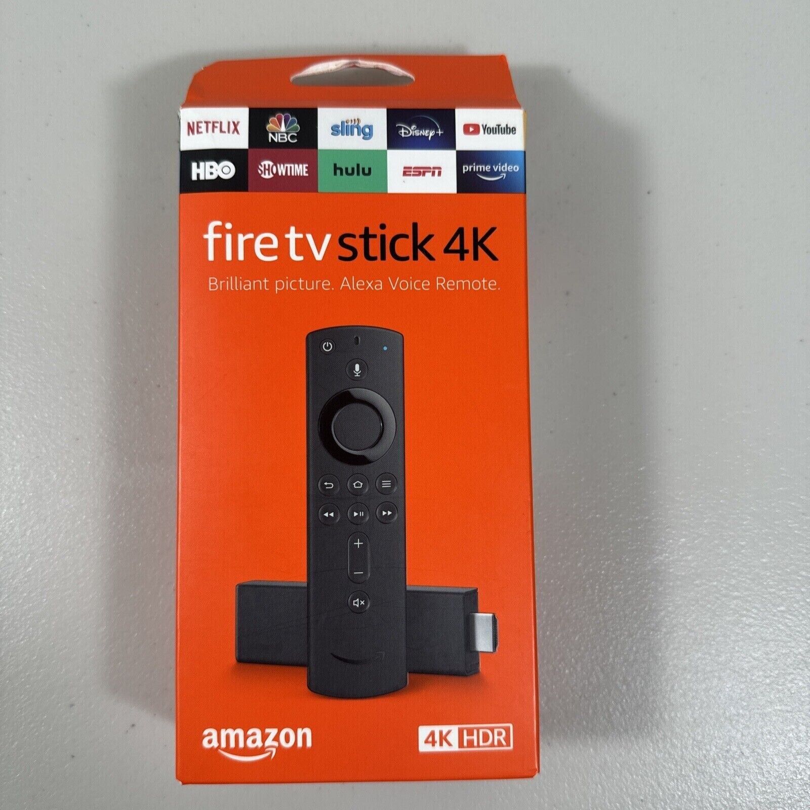 Fire TV Stick 4K with Remote 2nd Generation –