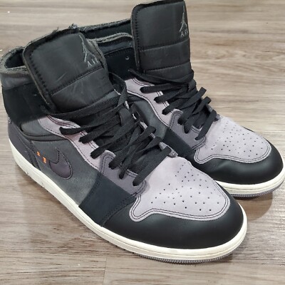 Nike Air Jordan 1 Mid Craft Inside Out Black DM9652 001 Men s Size 13