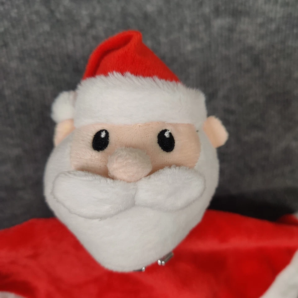 Santa Lovey Mi Primera Navidad Rojo Bebé Arrancadores Calmante Suave Seguridad Bebé Juguete Foto 2 de 4