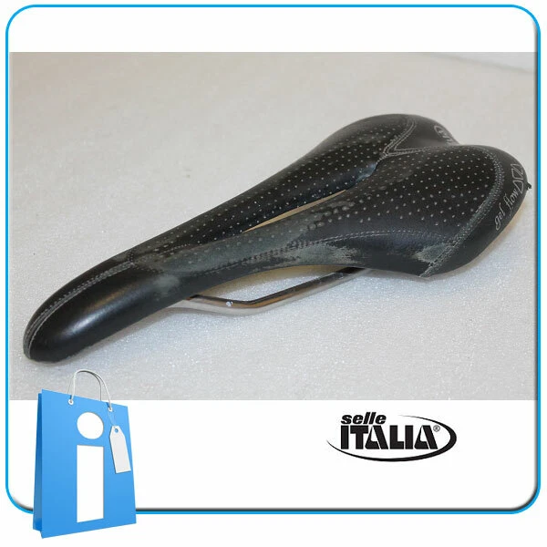 Saddle Selle Italia Gel Flow SLR Carbon Titanium MTB Old School |