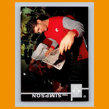 Todd Simpson #238 1997 Upper Deck Calgary Flames Hockey Card NHL NM