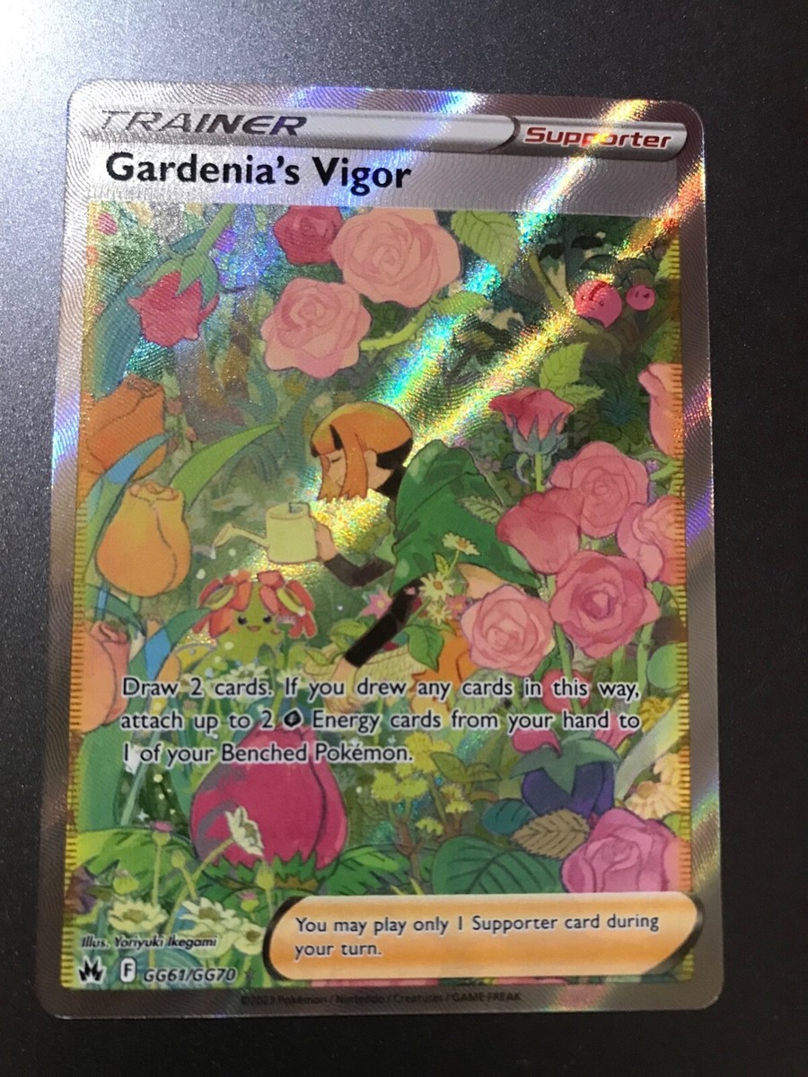 Gardenia's Vigor Full Art GG61/GG70 Crown Zenith Galarian