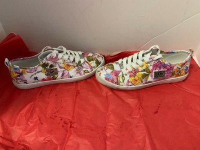 g by guess floral sneakers