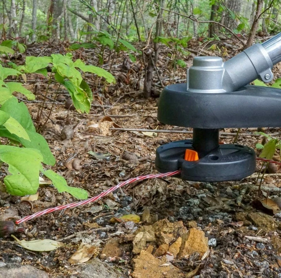 Recortadora de cuerda giratoria bicomponente duradera .095 línea de gas herbicida Wacker 100' Foto 4 de 4