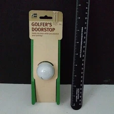 Brand New ~ Monkey Business Luckies Golfers Doorstop ~ Golf Putting Practice
