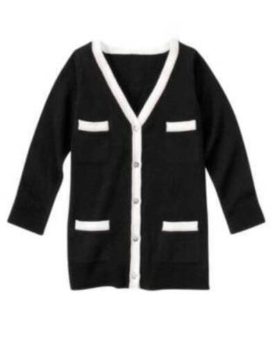 Bombom Womens Cardigan Sweater Black Buffalo Plaid Long Bombom Womens Cardigan Sweater Black Buffalo Plaid Long