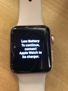 apple watch series 2 cracked screen